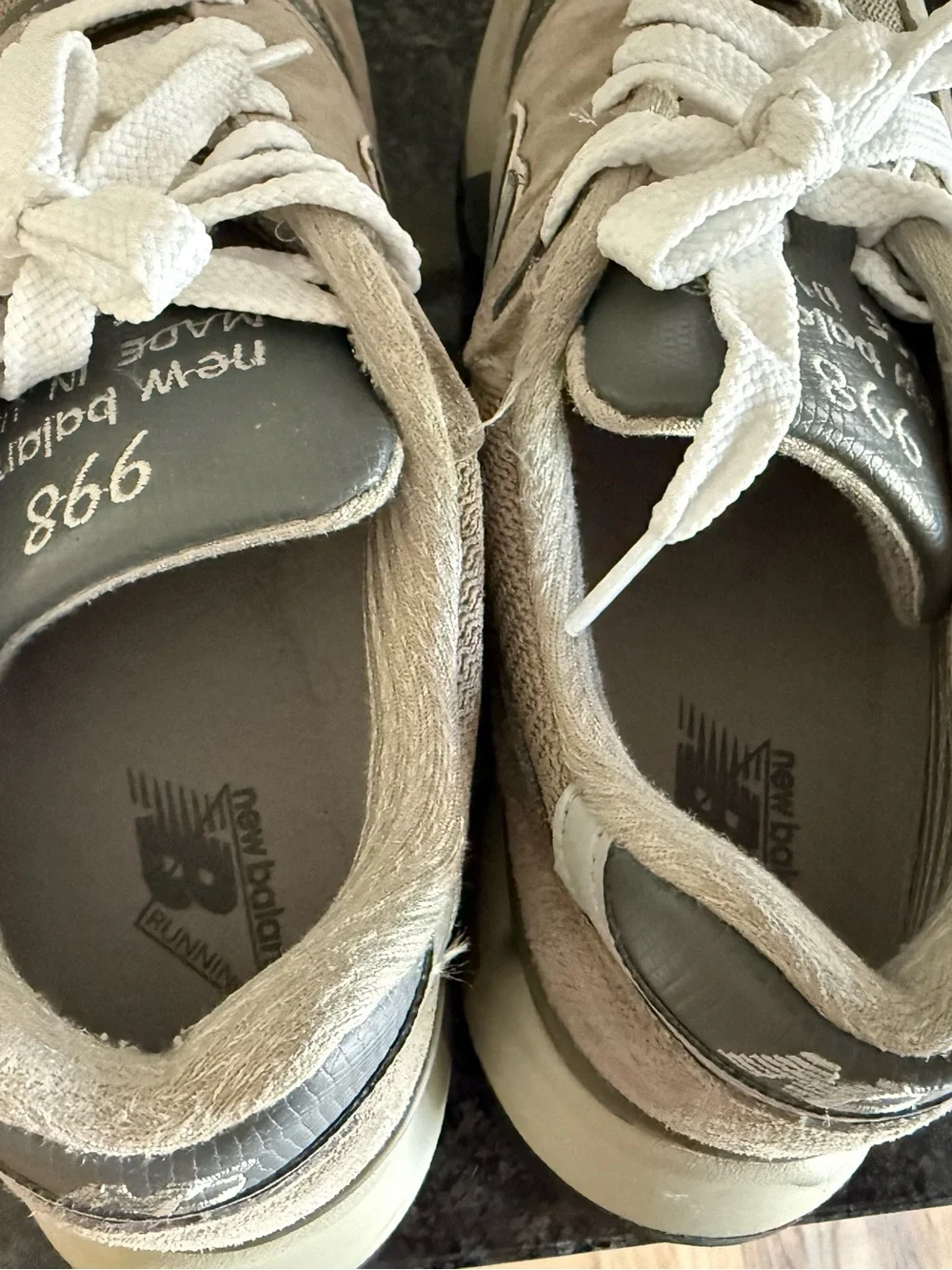 New Balance Sneakers 998 Made in USA  Grey Day - Grey Silver Men’s Size 11.5